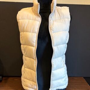 Love Tree Cream Puffer Vest